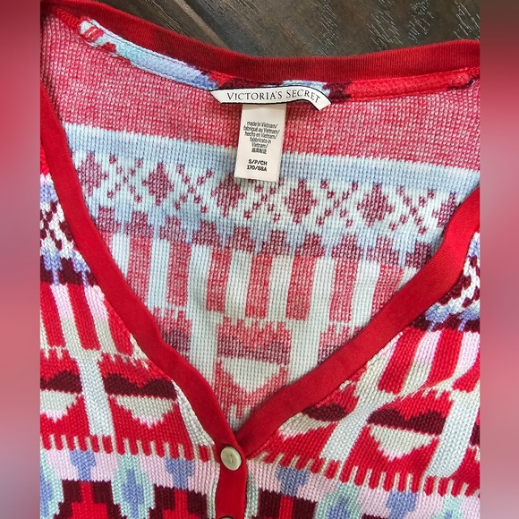 Victorias Secret Womens Lightweight Cardigan Thermal Casual Small - Picture 7 of 10